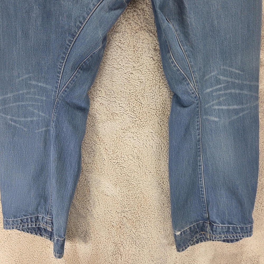 Vintage Levis Engineered Jeans Mens 36x32 Blue Twisted Buckle Back One Pocket - Picture 16 of 16